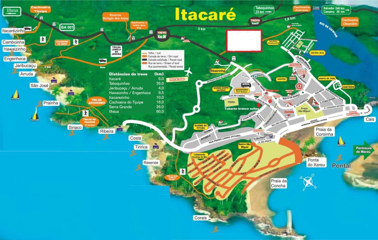 Tubarao Suites Central Area Itacare Ngoại thất bức ảnh
